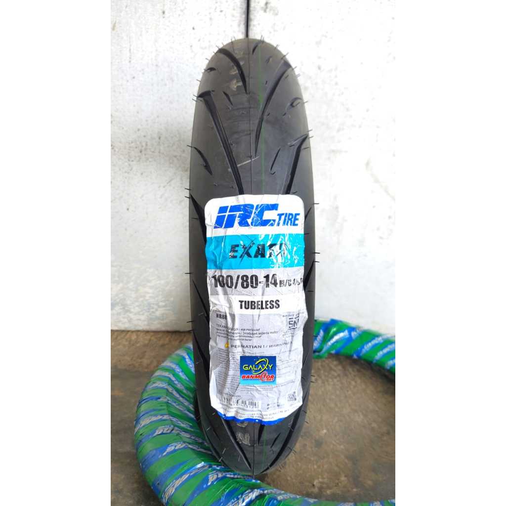 Ban IRC Exsato 100/80-14 Ring 14 Tubeless ban matic 100/80-14 ban ring 14 ban motor ring 14 ban tubl