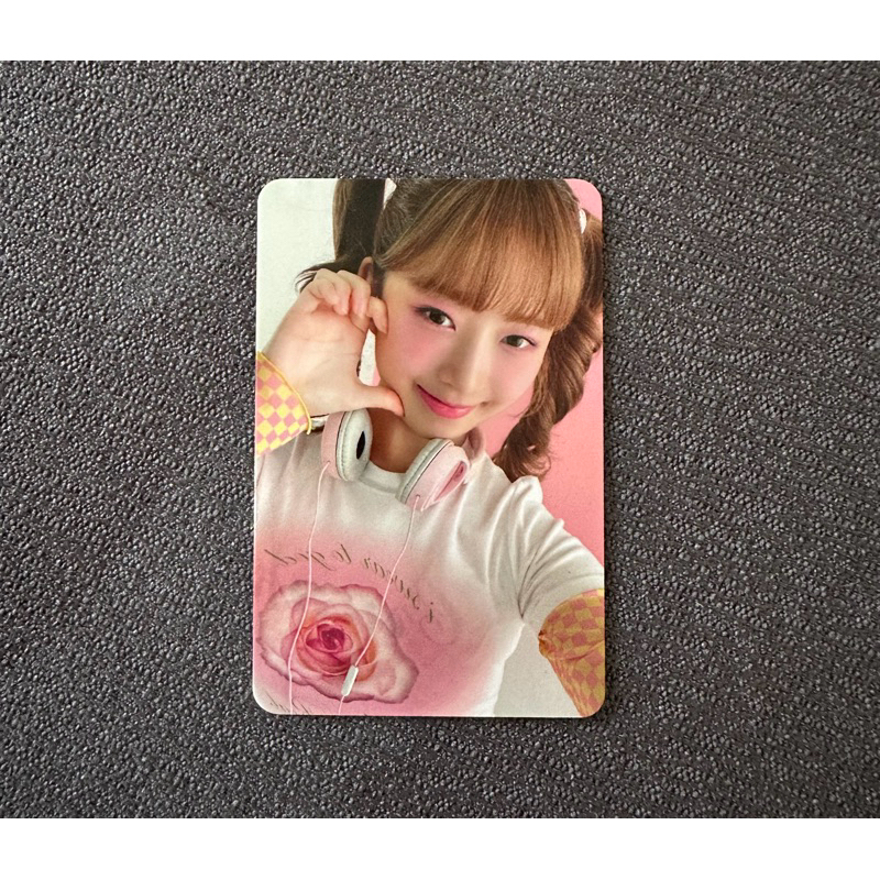 IVE Rei Peach C photocard