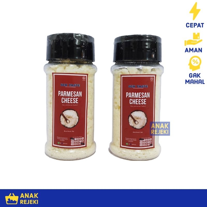 

Keju Parmesan Bubuk Sentaste 50gr - Parmesan Cheese Powder Pizza Pasta