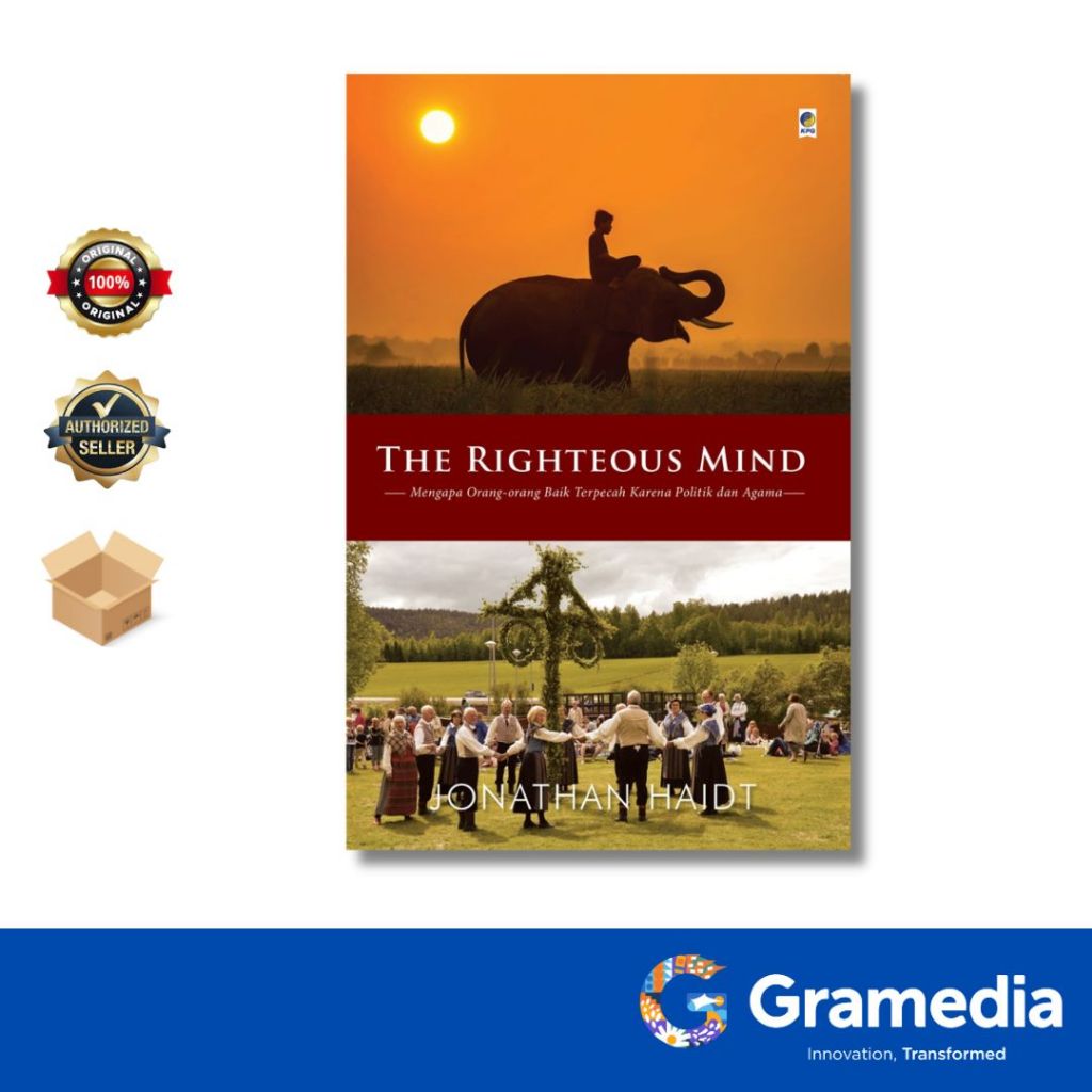 Gramedia Surabaya - THE RIGHTEOUS MIND