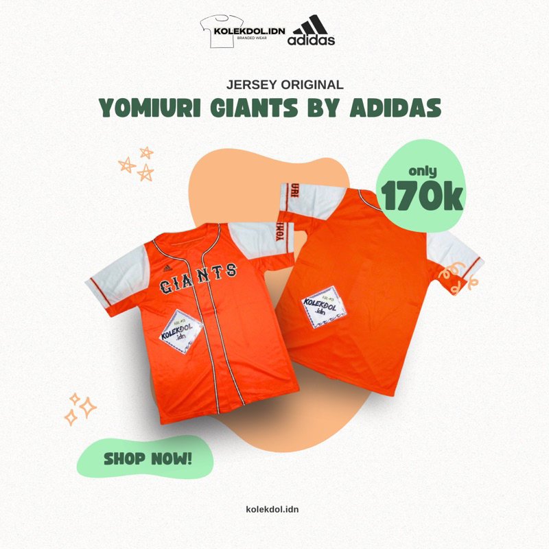 Jersey Original - Yomiuri Giants by Adidas - KDL-13