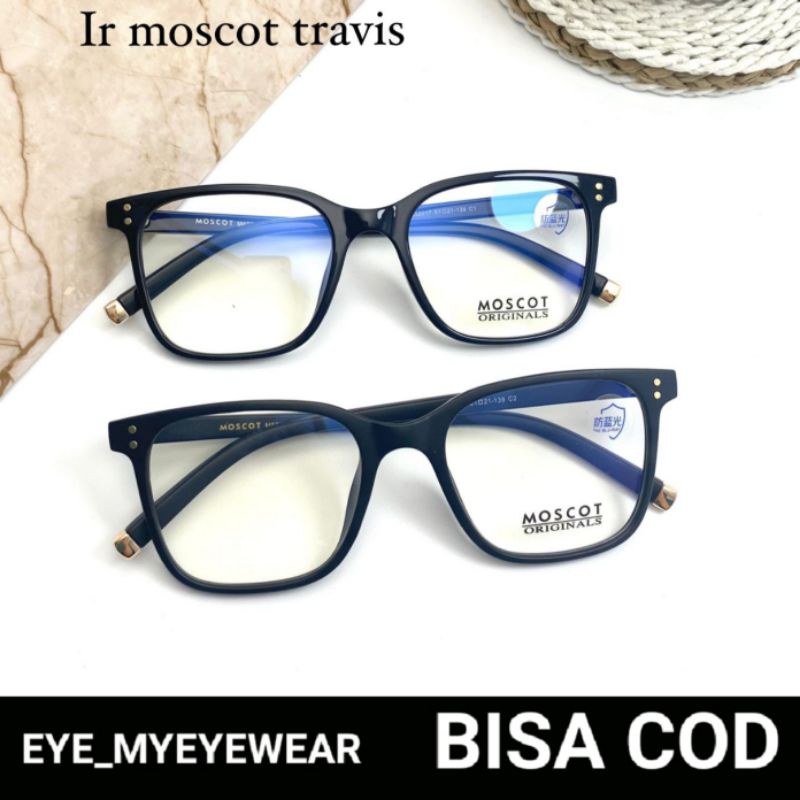 Kacamata mascot Gratis Frame Lensa Minus Normal Silinder Photocromic Antiradiasi Bluecromic