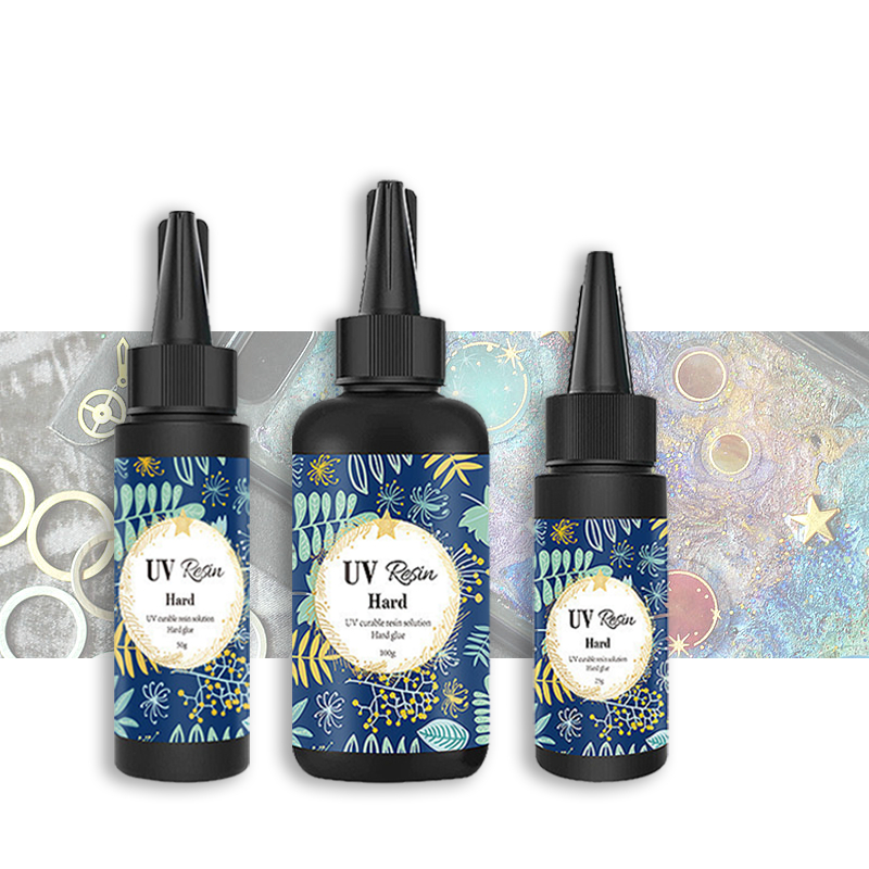 25/50/100g  hard asisst DIY Epoxy Resin Resin UV hard asisst Resin UV Bening Resin UV