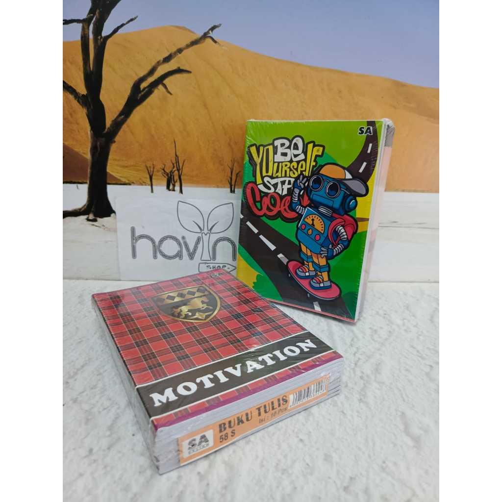 

MilL ((((BACA DESKRIPSI KETERANGAN BARANG!!)))) (10pc) buku tulis murah isi 58 lembar/buku