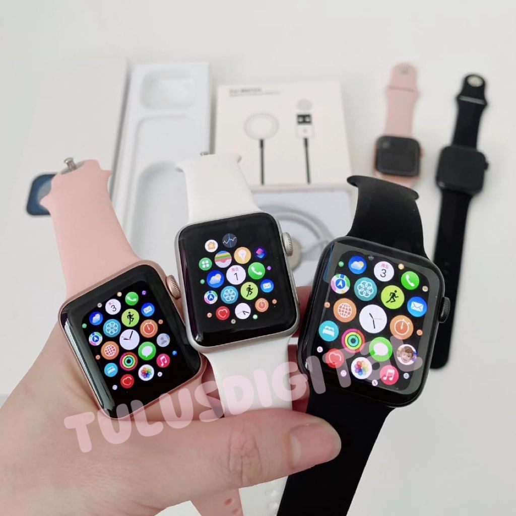 Apple Watch Seri 3,4,5,6,SE1,SE2 38/42/40/44MM Stainless Steel Second 100% Original Ex Inter