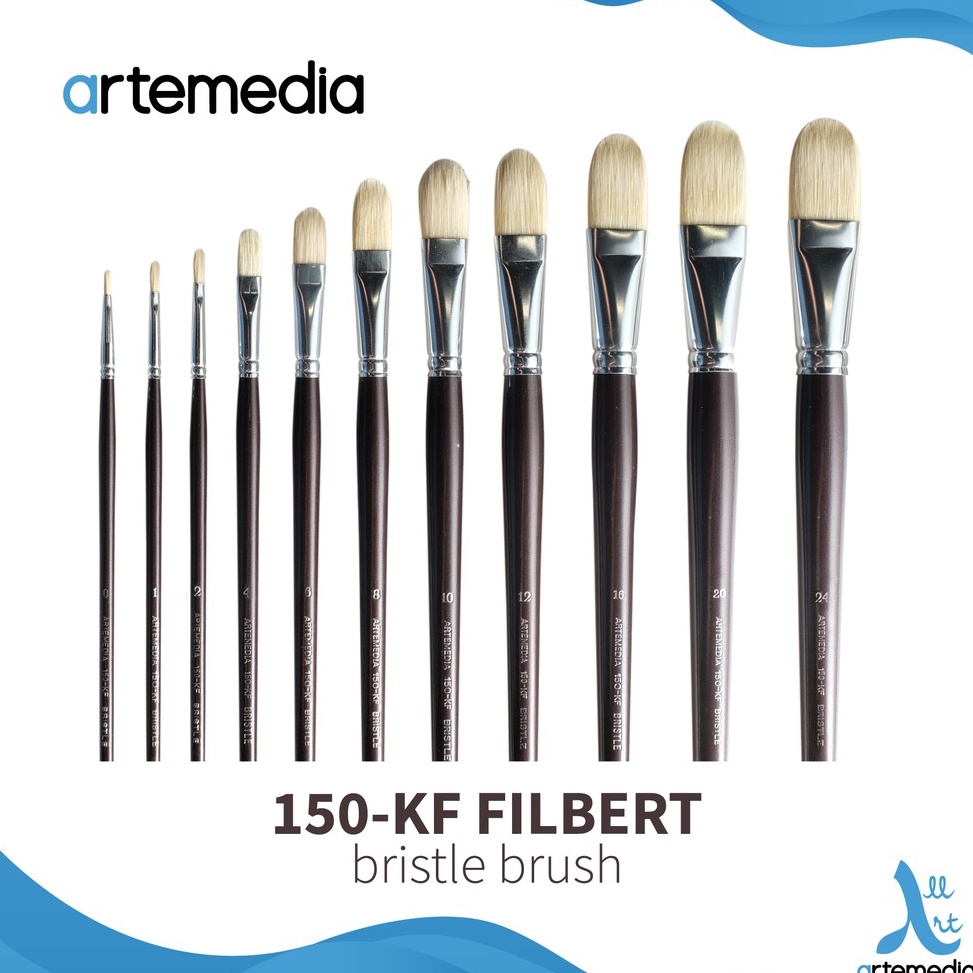 

KODE P28B Artemedia 15KF Filbert Bristle Brush