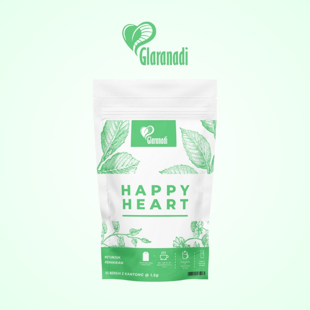 

GLARANADI - Teh Herbal Alami Membantu Memelihara Kesehatan Jantung (Happy Heart)