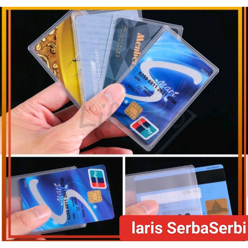 

Plastik Pelindung (5Pcs) Kartu ATM,KTP DLL