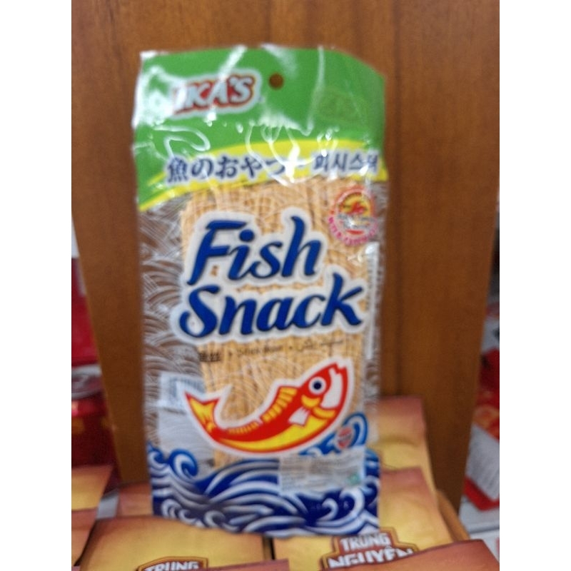 

Fish Snack , Kerupuk Ikan Ika's 30 Gr , Rasa hot & spicy