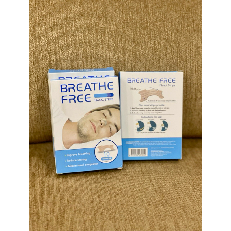 Breathe free nasal strips Nasal strips Breathe right