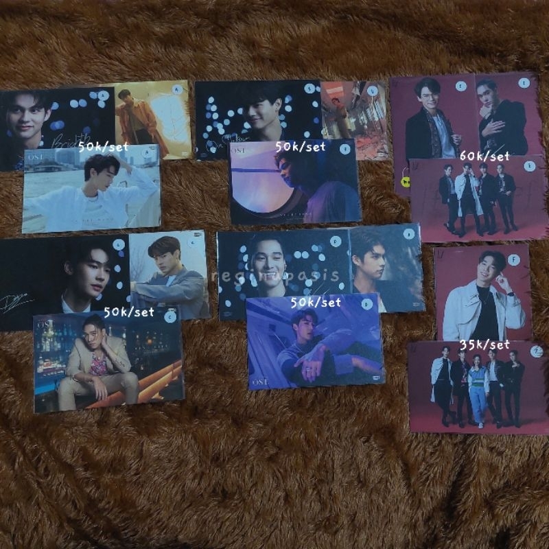Postcard F4 The Series Thailand Bright Win Dew Nani