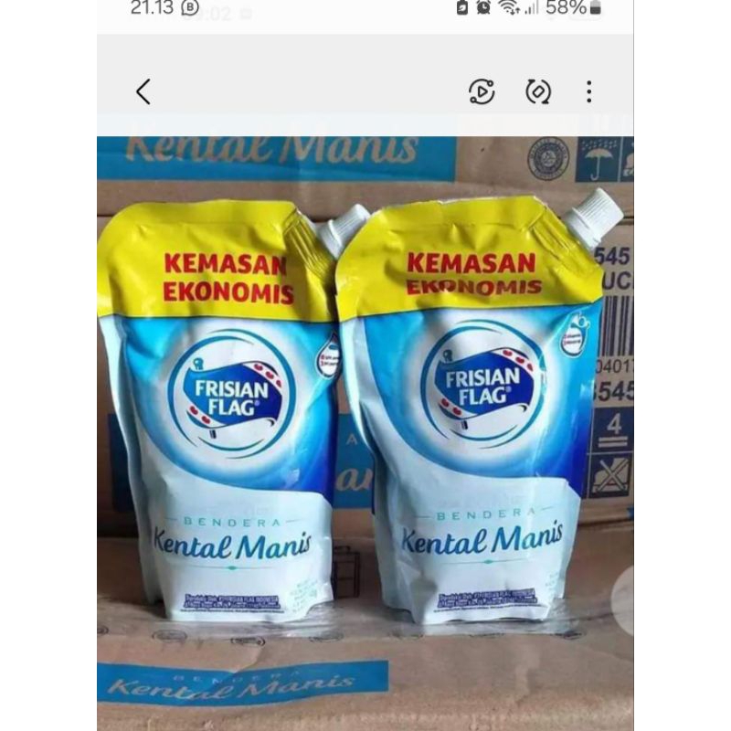 

susu kental manis frisian flag 545gr