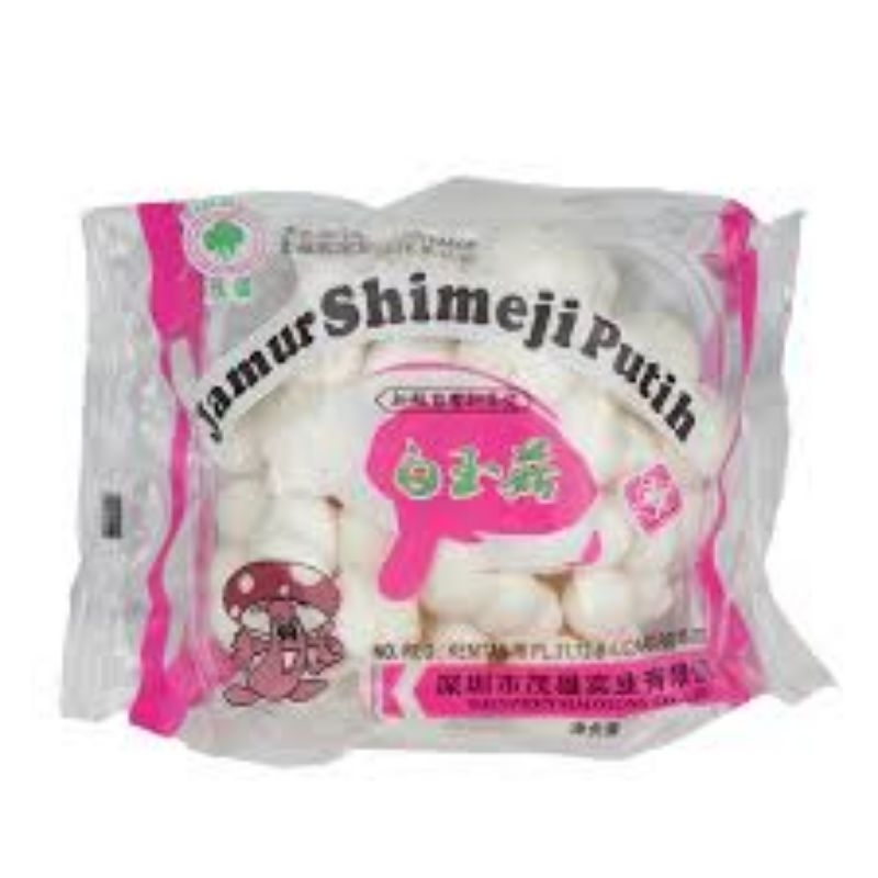 

jamur shimeji putih 1pack berat 150gr