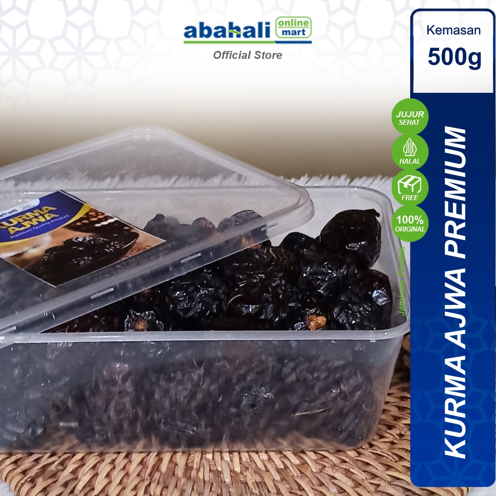 

Nyaman Kurma Ajwa 5 gram Premium Jumbo Original Kurma Nabi Ajwa dari Madinah untuk Oleh Oleh Haji dan Umroh Murah