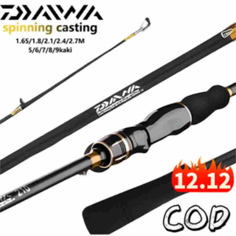 Carbon Spinning Rod Casting Rod Ultralight Fishing Rod Combo SET Joran Pancing BaitCasting Mancing SET Ultra Light M Carbon Fiber