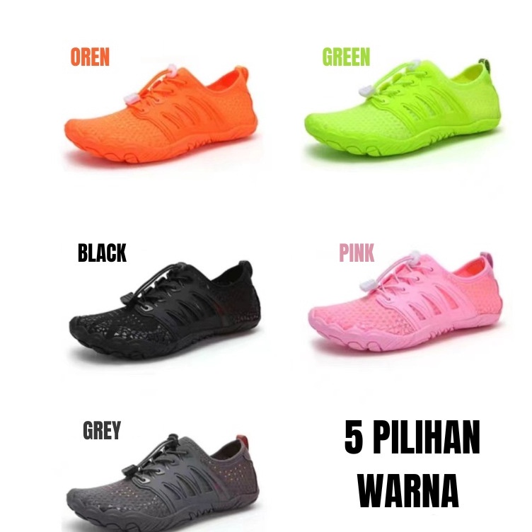 KODE X2K3 Sepatu Pantai Aqua Wading Shoes  Sepatu Hiking Diving Non slip