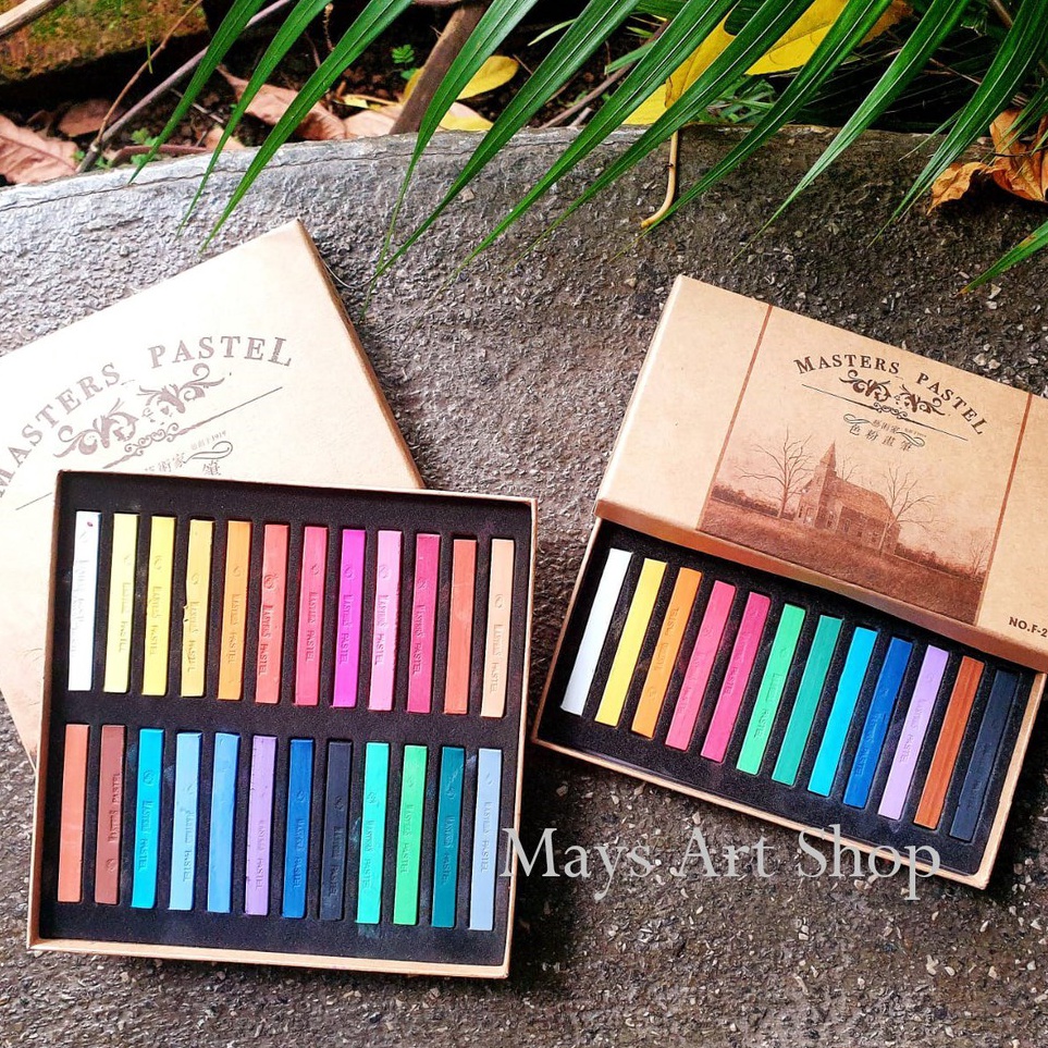 

KODE O17O Maries Master Soft Pastel Set Isi 12 24 48 Warna Maries Pastel Mewarnai