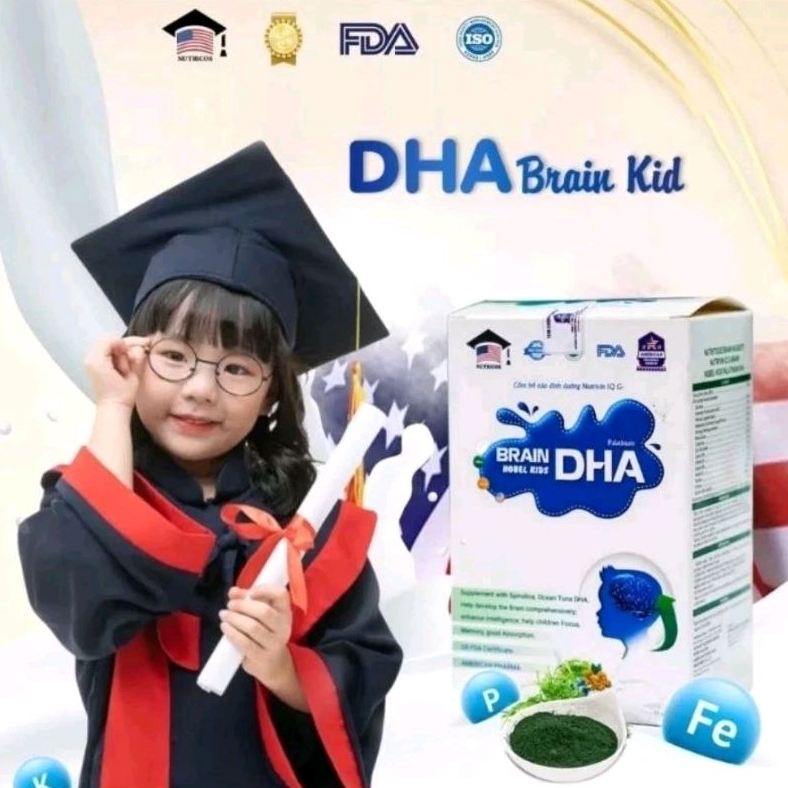 

SUSU DHA Barain KID Susu Kesehatan Menambah DHA Untuk Perkembangan Otak Sang Buah Hati