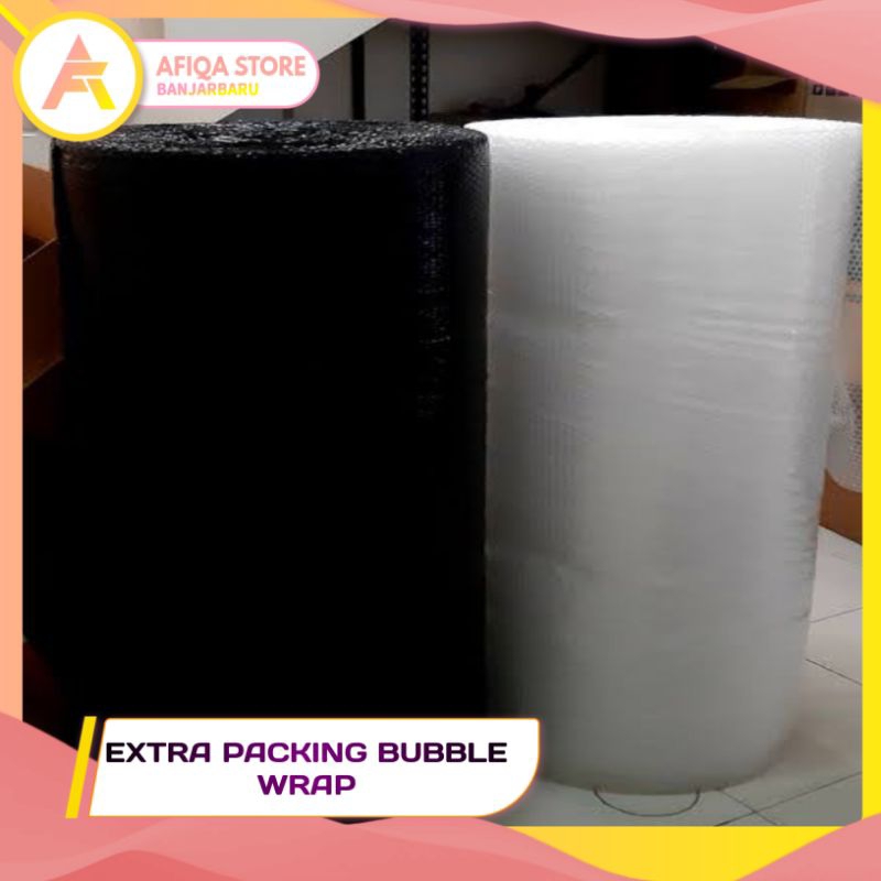 

TAMBAHAN BUBBLE WRAP / EXTRA PACKING BUBBLE WRAP / Tambahan