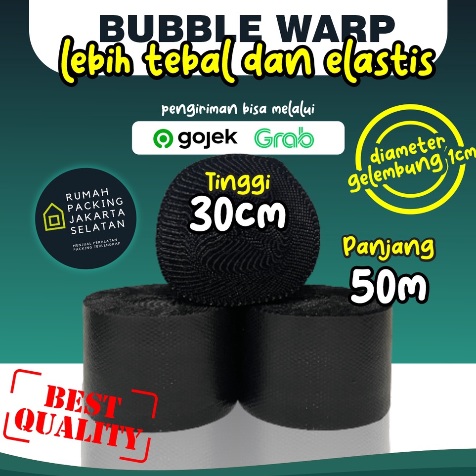 

Update Bermutu Bubble Wrap Potongan 3cm x 5 m