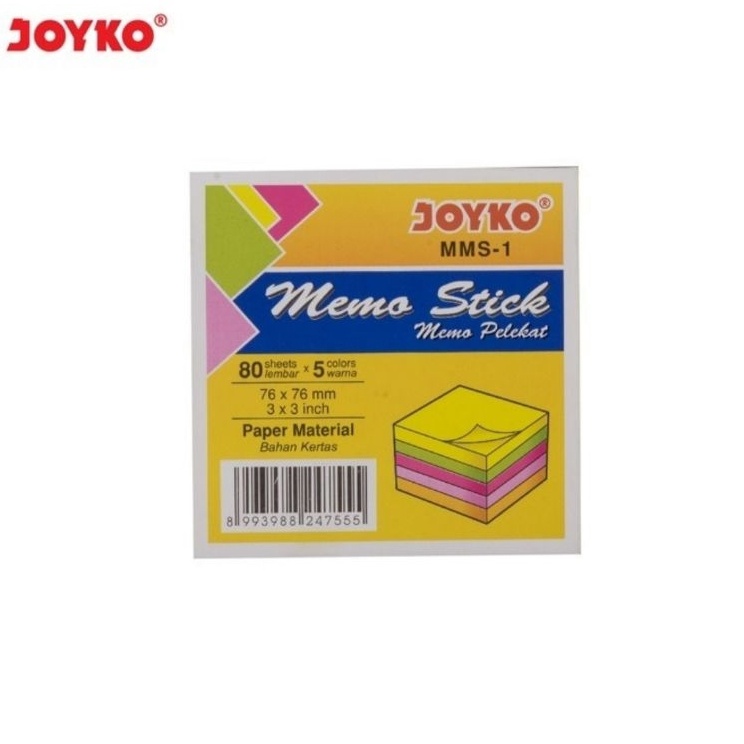 

Safe Payment Joyko Memo Stick MMS1 76x76mm
