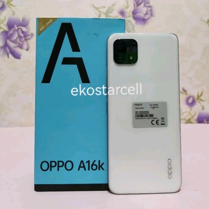 OPPO A16K 4/64GB SECOND FULLSET