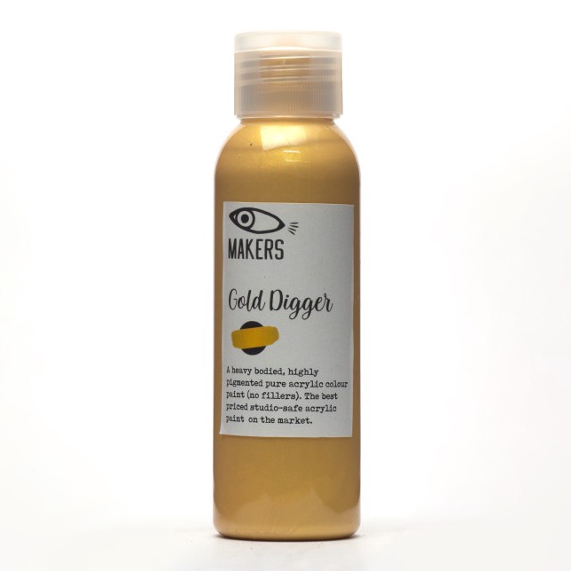 

Murah Untung Gold Digger Acrylic Paint 1ml by MAKERS