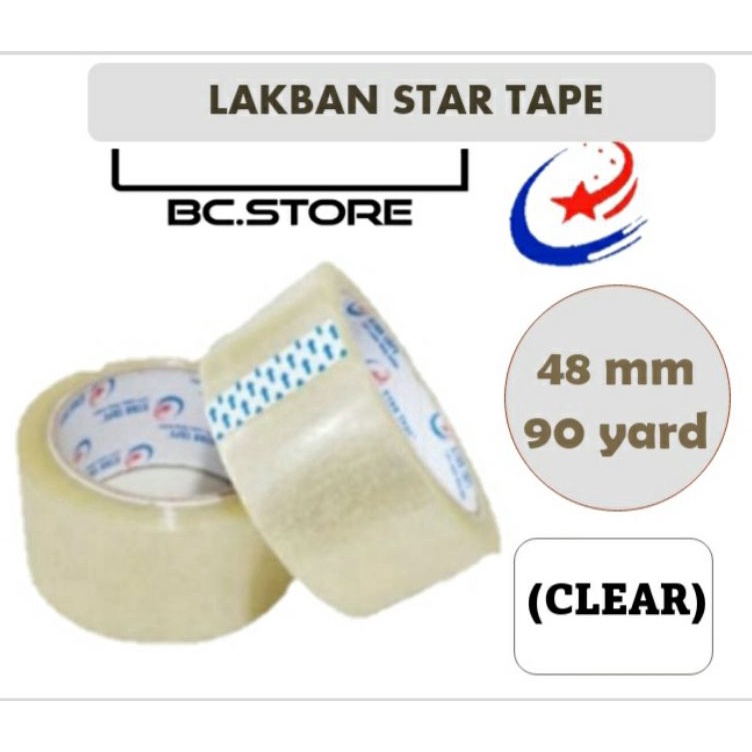 

SALE LAKBAN 6 PCS 9 YARD X 48MM LENGKET STAR TAPE KUALITAS TERBAIK MURAH lakban isolasi selotip tapeperekat pengikatpelengket lakbanmurah lakbanopp lakbankualitasterbaik perlengkapankantor
