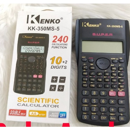 

Serbu Kejutan Kalkulator Scientific KENKO 82ms Calculator Sekolah Sin Cos Tan