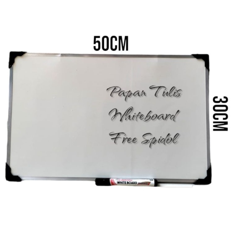 

KODE N22L PAPAN TULIS WHITEBOARD BOLAK BALIK FREE SPIDOL 3X5