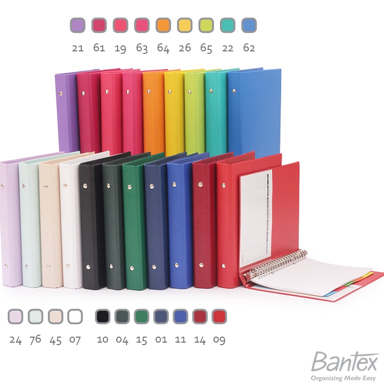 

Murah Pilihan Bantex Multiring Binder B5Binder HardcoverBinder Karton 26 Ring 1326