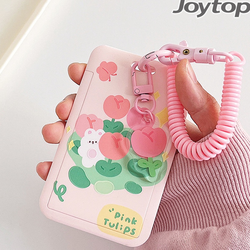 

Langsung Beli JoytopID Card holder Name tag gantungan kartu cute Kartu akses MRT Busway lanyard