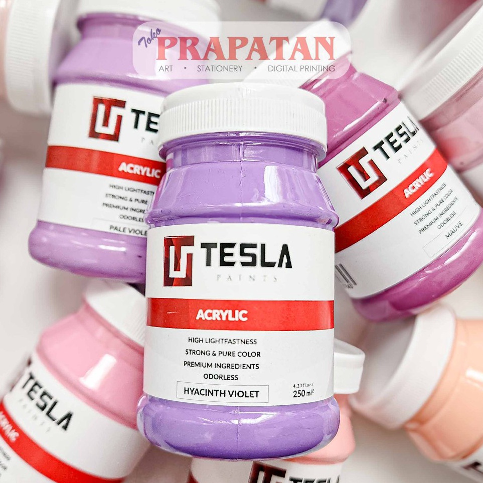 

Hadir Spesial Cat Akrilik Tesla 25ml NEW COLOR Tesla Acrylic