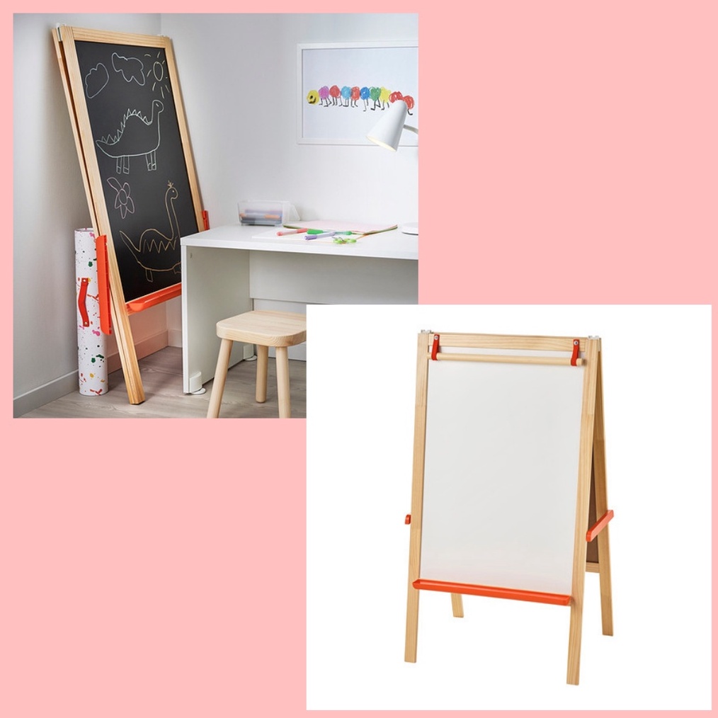 

KODE N52T MALA Papan lukis kayu lunakputih papan tulis bisa menggunakan spidol kapur