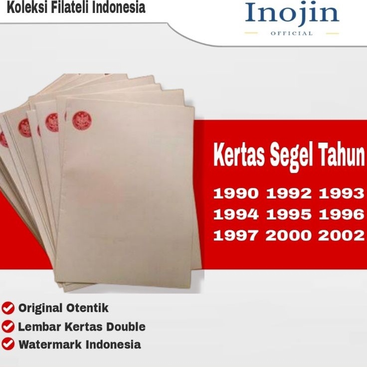 

Best Update KERTAS SEGEL TAHUN 199 1992 1993 1994 1995 1996 1997 2 22 SEGEL TANAH DOUBLE ASLI ORIGINAL