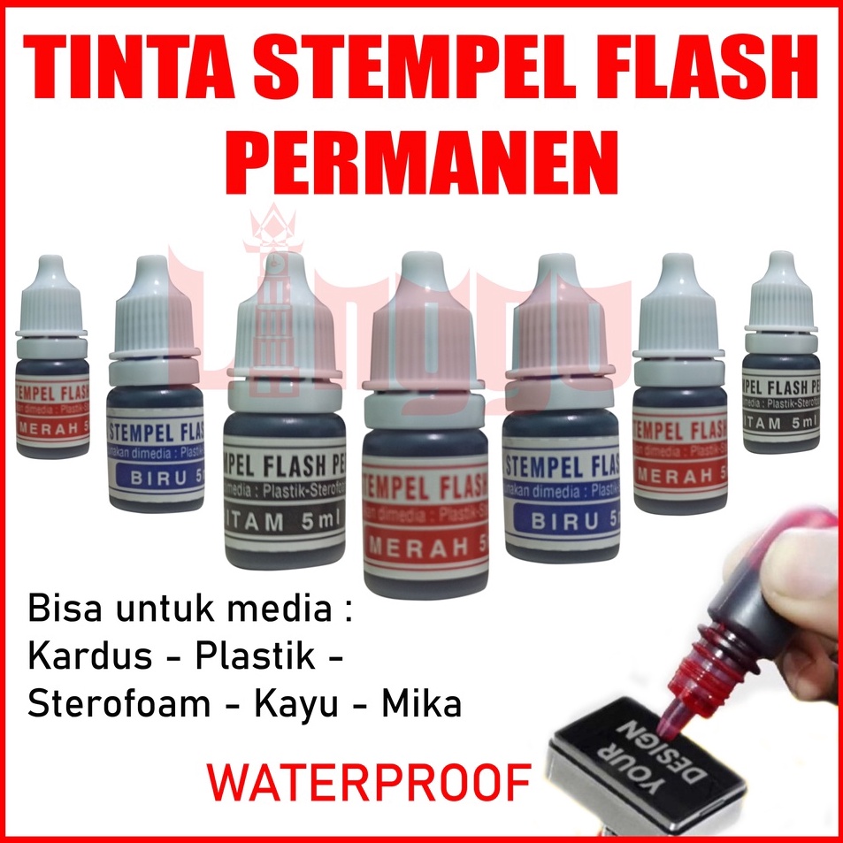 

Harga Terbaik Tinta Stempel Permanen Waterproof 5ml