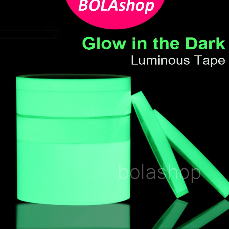 

Garansi Uang Kembali Lakban Fosfor Isolasi Glow In The Dark Luminous Tape Sticker