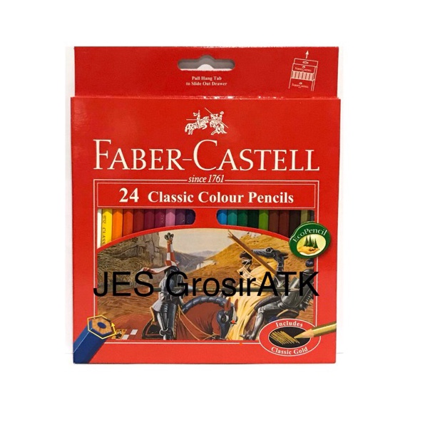 

Get Now Pensil Warna Faber Castell CLASSIC 24 Panjang set