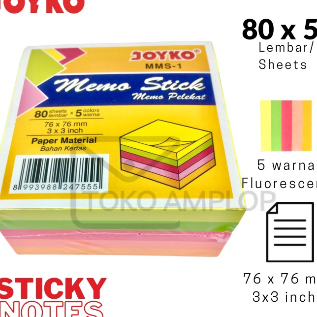 

Paling Diminati Joyko Memo Stick MMS1