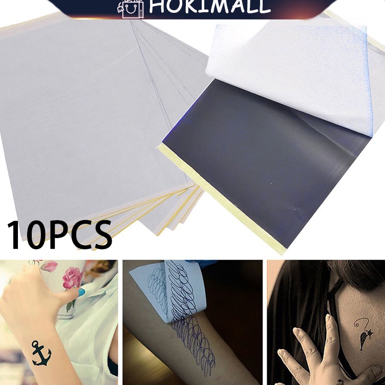 

Lebih Terpercaya 1 Pcs Kertas Karbon Tato Transfer Manual untuk Stensil Tattoo Paper Spirit dengan Tracing Termal Karbon