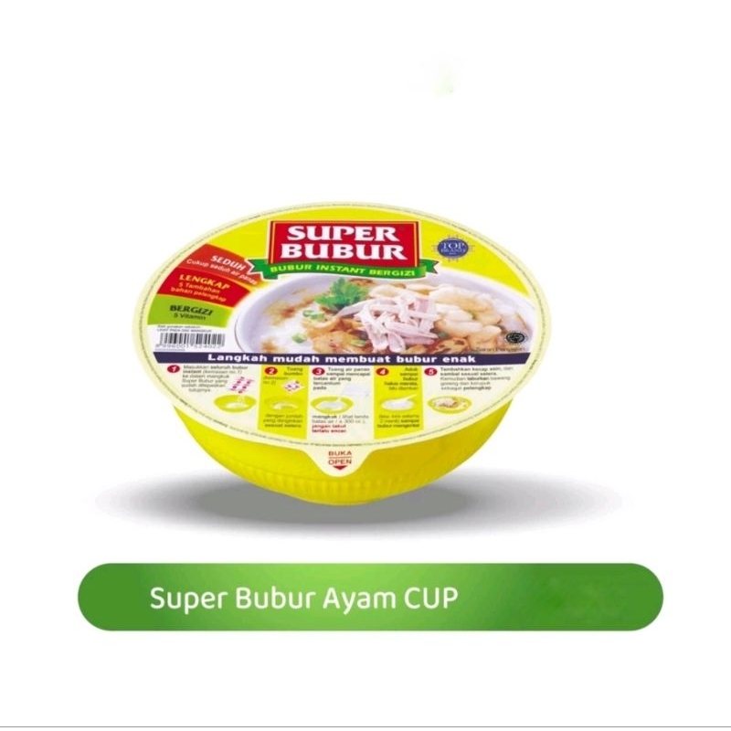 

Super Bubur Ayam Cup 64gr