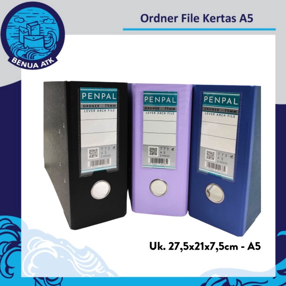 

Model Terupdate Ordner Lever Arch File Kertas A5 Penpal PL773
