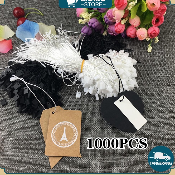 

Hot Sale 1pcs Tali Hang Tag NylonHang Tag RopeTali Label Pakaian