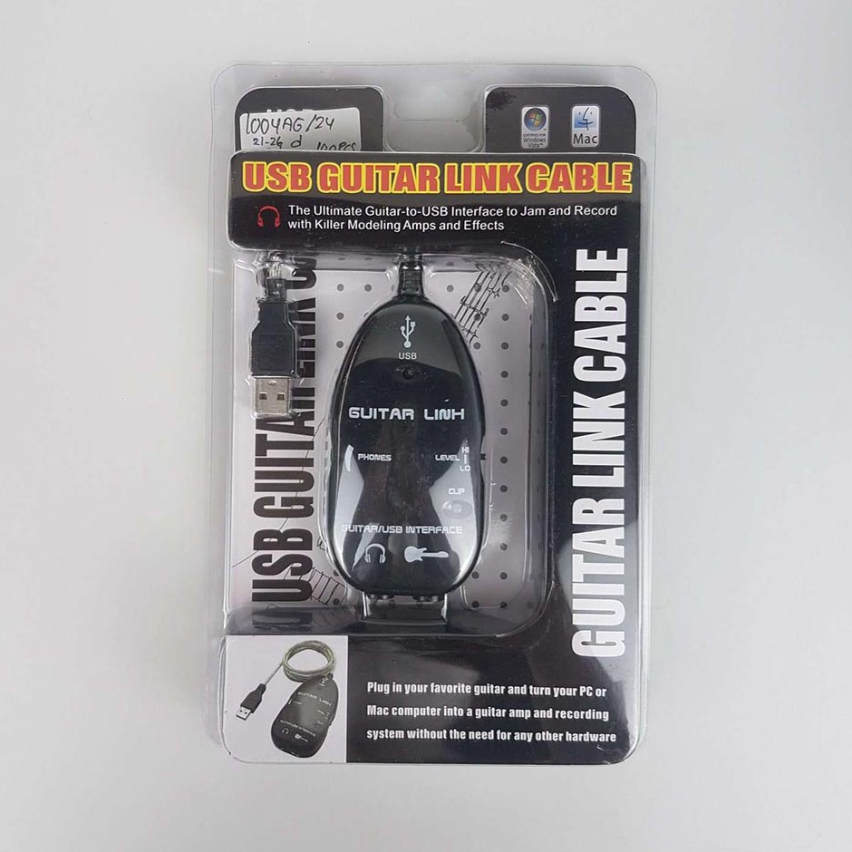 KODE D29J USB Gitar Link Audio Cable for PC  Mac