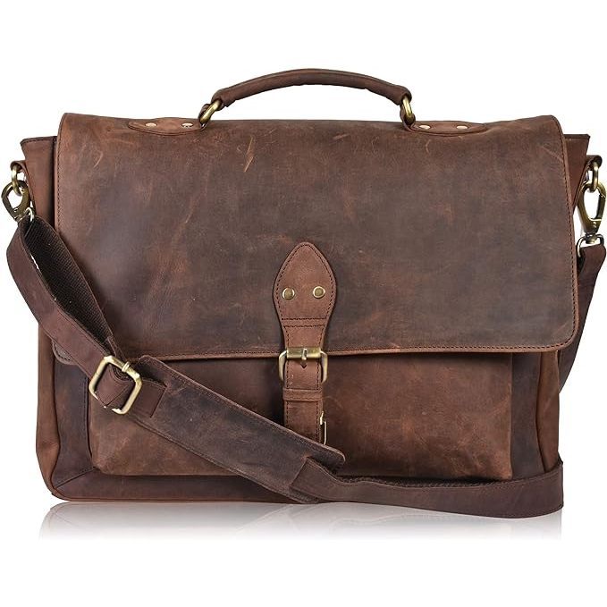 Tas selempang kulit sapi asli Garut - Tas selempang kulit pria