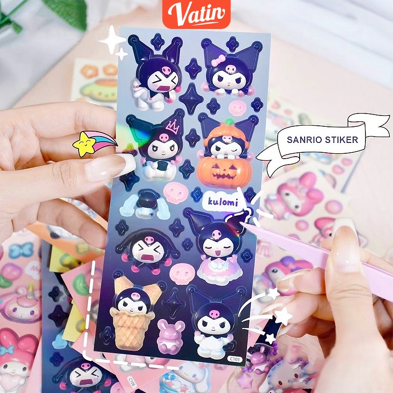 

Saniro stiker lucu/Sticker Lucu 2D Saniro Karakter-Vatin_Shop