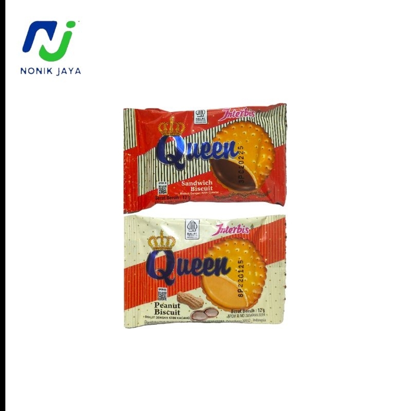 

Queen Biskuit Renteng Isi 10 Pcs