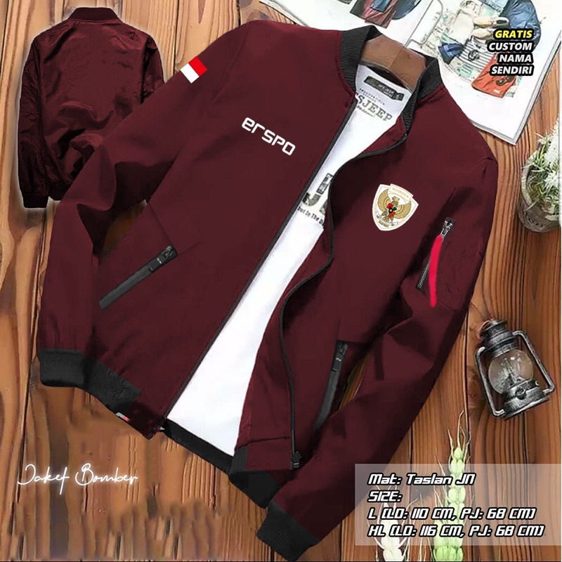 jaket erspo paling murah bisa cod ( byar di tempat ) jaket game jaket pro player