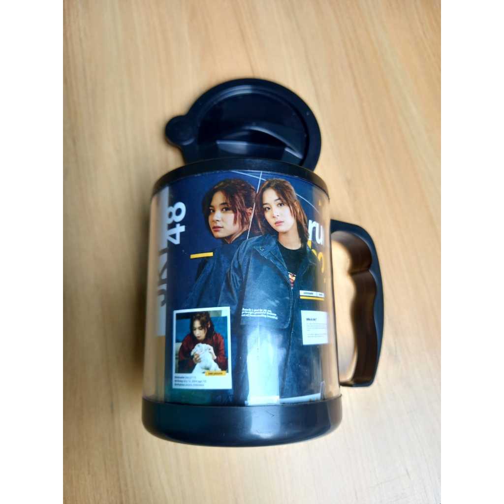 GELAS  MINUM TUMBLER JKT48 CUSTOM FOTO MEMBER LOGO SOVENIR KADO