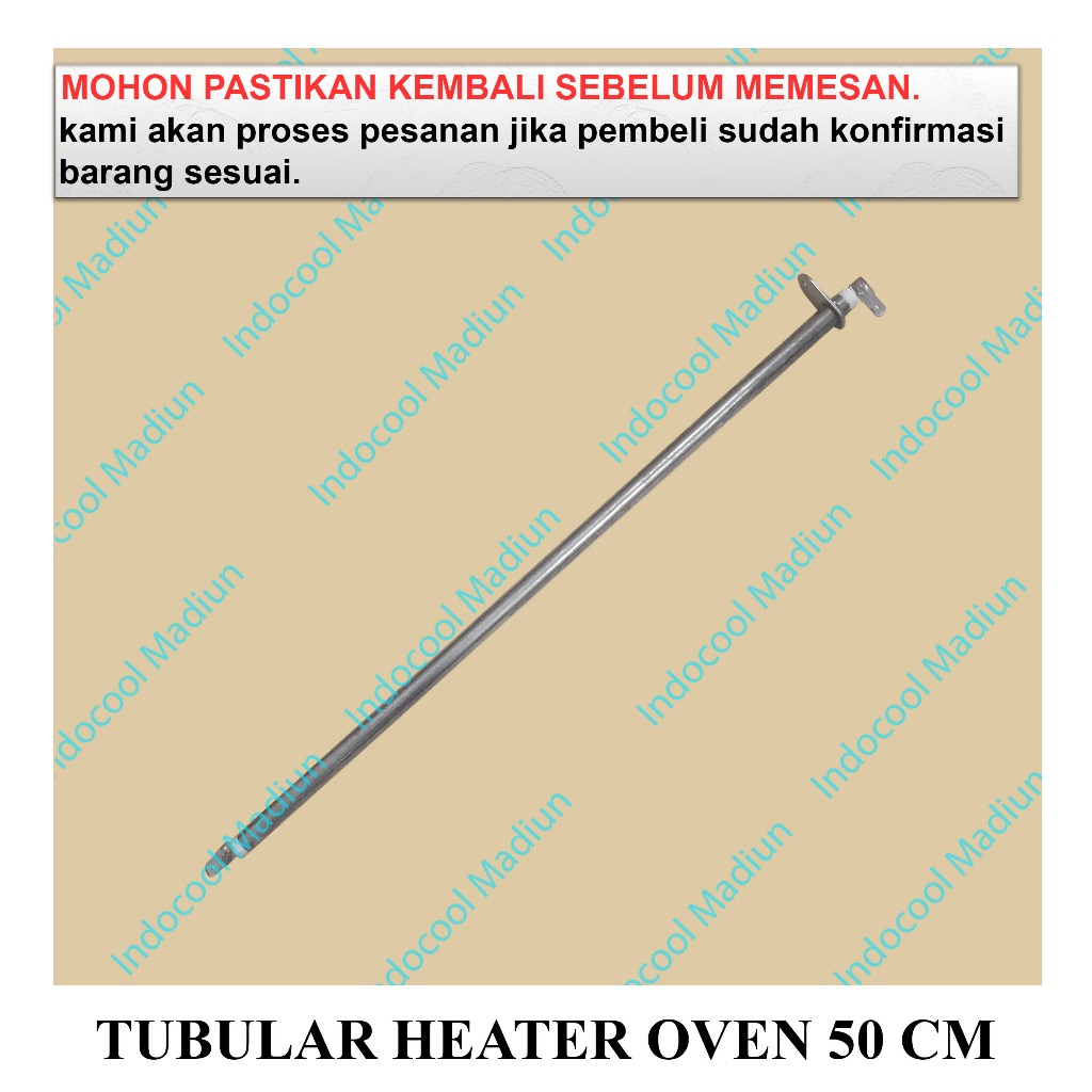 THO50 ELEMENT HEATER PEMANAS MICROWAVE/OVEN / PEMANAS OVEN LURUS  / TUBULAR HEATER OVEN 50 CM